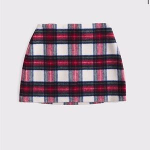 The A&F Scarlett Wool-Blend Mini Skort XS